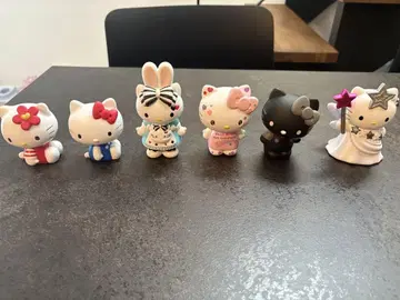 HELLO KITTY 헬로키티 제일복권 A상 디자인 피규어 6종