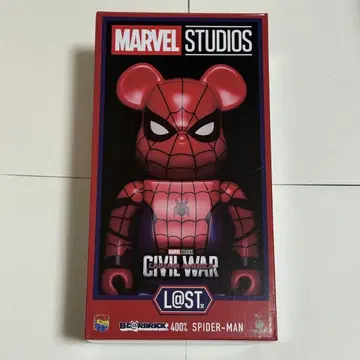 MARVEL 해피 복권 베어브릭 라스트상 스파이더맨