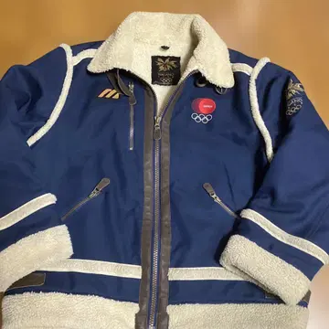 MIZUNO 나가노 올림픽 보아 블루종 자켓 M