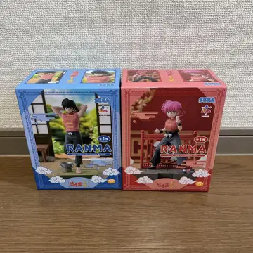 란마 1/2 피규어 사오토메 란마 란마 2개 세트