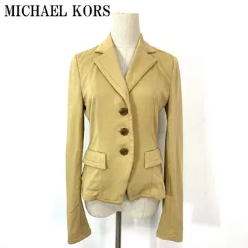 마이클코어스 테일러드 자켓 면 안감 없음 베이지 4 B9863