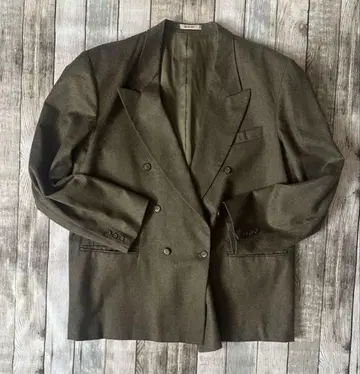 vintage 더블 테일러드 자켓