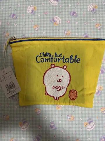 새상품 나가노 캐릭터 농담곰 자수 파우치 나가노의 곰 치이카와 (먼작귀)