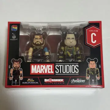MARVEL 해피 복권 베어브릭 페어 박스상 C 토르 & 로키