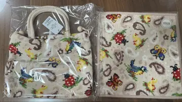 페이즐리 하이 페이즐리 손잡이 복조리 손수건 세트