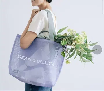 DEAN & DELUCA 메쉬 토트백 라일락 L