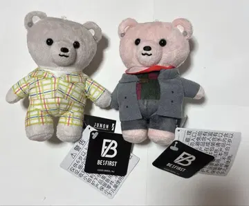 BE:FIRST JUNON 봉제 인형 마스코트 곰 주논 2점