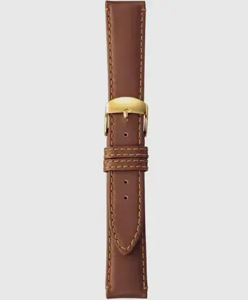 밤비 [시계 벨트 스카치 가드 가죽 소가죽 20mm 폭 브라운]