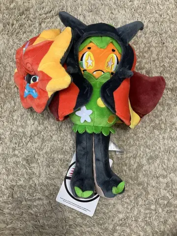 포켓몬 봉제 인형 약 30cm 오거폰 화염의 가면