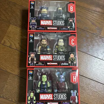 MARVEL STUDIOS 베어브릭 B상 C상 H상 6체 세트
