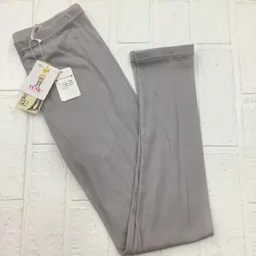 카모이 요코 TUNIC 면 100% 쉬폰 거즈 레깅스 롱 그레이
