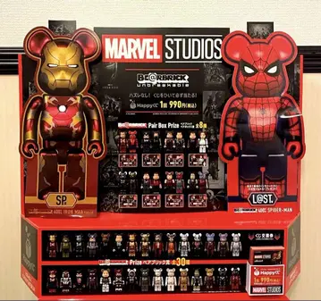 베어브릭 MARVEL 해피 복권 POP