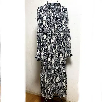 저널 스탠다드 꽃무늬 맥시 길이 원피스