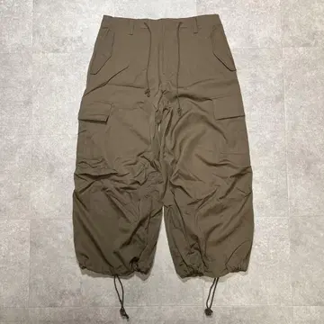 RYO TAKASHIMA 와이드 팬츠 M65 울 브라운 디자이너