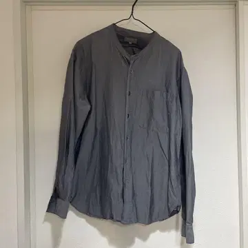 마가렛호웰 밴드 카라 셔츠