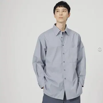 유니클로 U 롱 오버사이즈 셔츠 남성용 S 사이즈