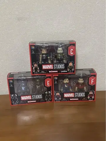 해피 복권 베어브릭 BE@RBRICK c상, e상, f상