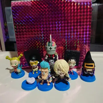 new 듀발 프랭키 외 8종 세트 애니캐러 히어로즈 원피스