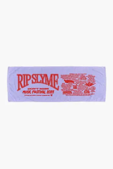 RIP SLYME RS5 스포츠 타월 1회 사용 새상품급
