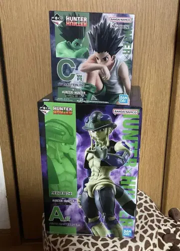 HUNTER x HUNTER 1번 복권 A상 메르엠 C상 곤 세트 최신