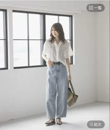 [ 새상품 ] 글로벌 워크 GOOD 데님 배기 팬츠