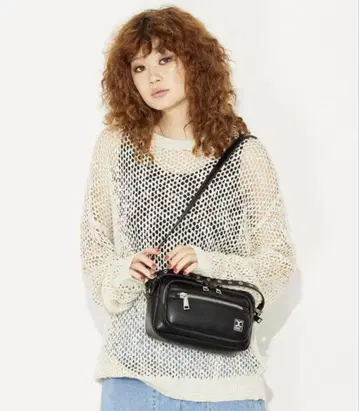 Faux Leather 2WAY Shoulder BAG/X-girl