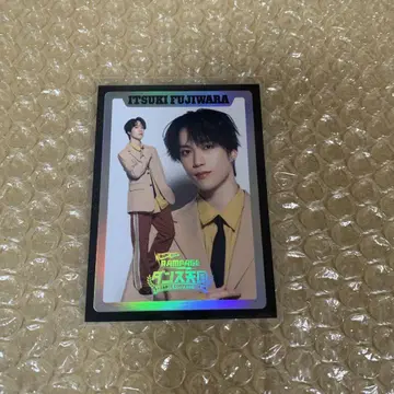 후지와라 이츠키 란란 댄스 천국 포토 카드 시크릿