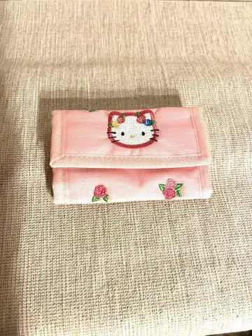 레어 헬로키티 키케이스 장미 미사용 새상품