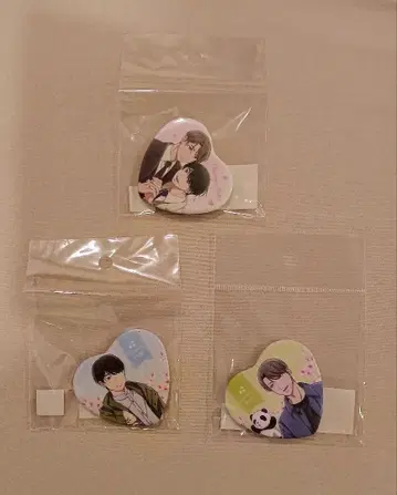 애니메이션 체리마호 하트 캔뱃지 세트 아다치&블랙