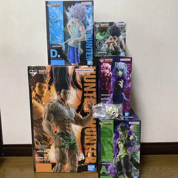 제일복권 HUNTER x HUNTER 피규어 세미 컴플리트 세트