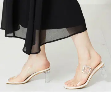 오리엔탈 트래픽 비쥬 모티브 PVC 샌들/41236 S사이즈