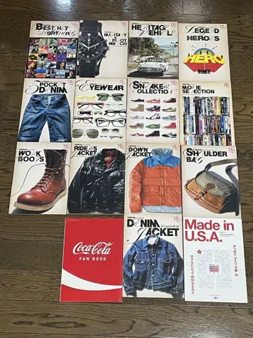 당시물 Lightning 잡지 부록 15권 묶음 판매