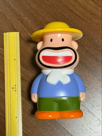 레어 meiji 컬 아저씨 피규어 저금통