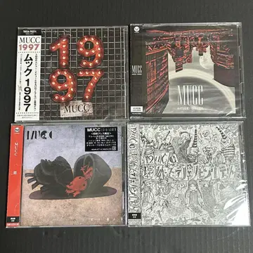 미개봉 새상품 MUCC CD/DVD