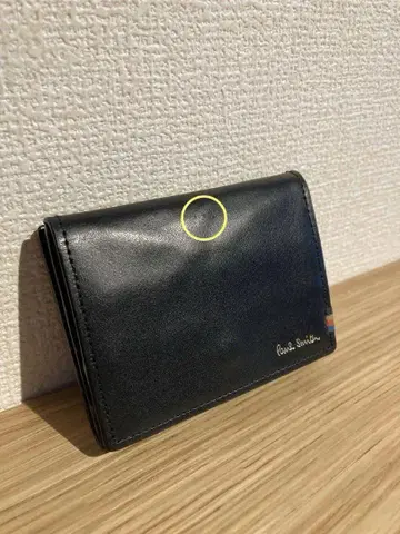 Paul Smith 스트라이프 스티치 탭 코인 케이스