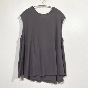 evam eva 코튼 슬리브리스 풀오버