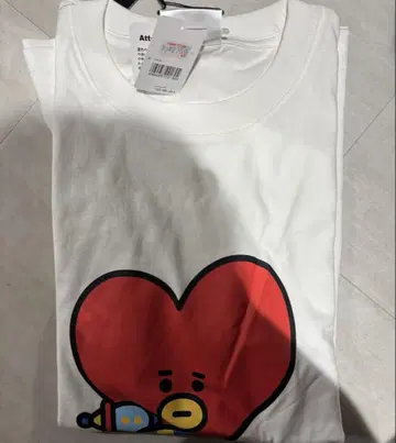 [ 택 포함 새상품 ] BT21 BTS TATA 타타 T셔츠 M 사이즈