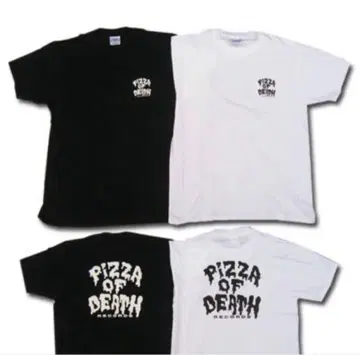 PIZZA OF DEATH T셔츠 화이트