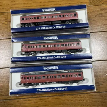 N 게이지 TOMIX 411계 3량 세트(동력차 없음)