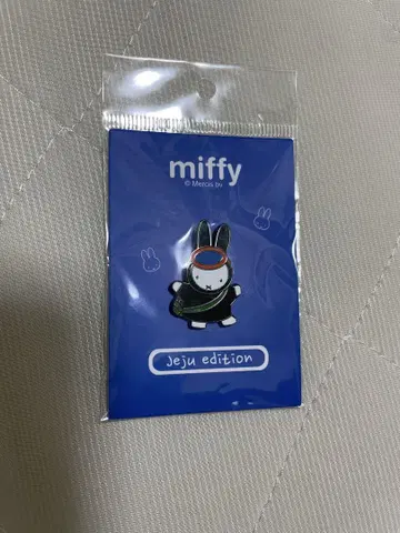 미피 핀 배지 제주도 에디션