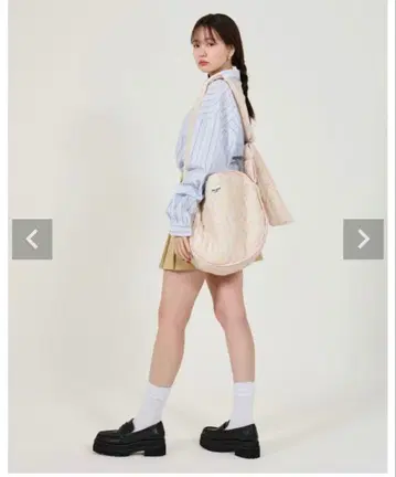 TINA:JOJUN 꽃무늬 숄더백