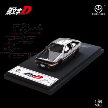 TIMEMICRO 1/64 이니셜 D 하치로쿠 코믹 페인트 사양