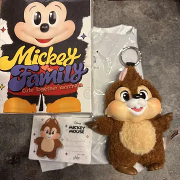 POPMART MICKEY FAMILY 칩 다람쥐