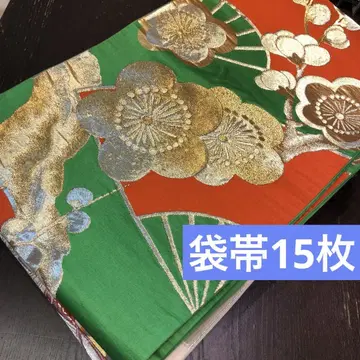 [오비 묶음 판매] 후쿠로 오비 15장 리메이크 소재 핸드메이드용