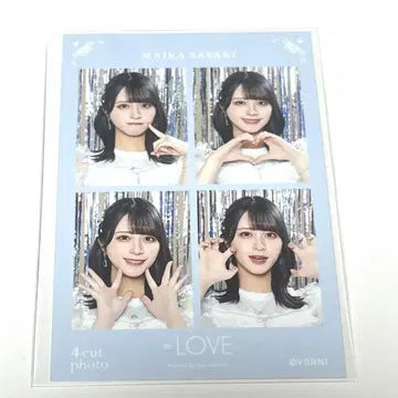 이코러브 =LOVE 4컷 포토 카드 사사키 마이카