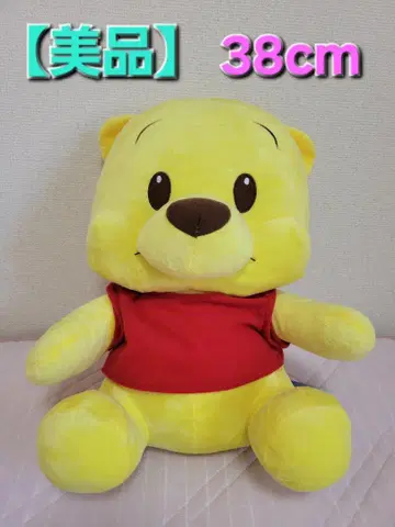 [ 새상품급 ] 곰돌이 푸 봉제 인형 38cm 택 포함