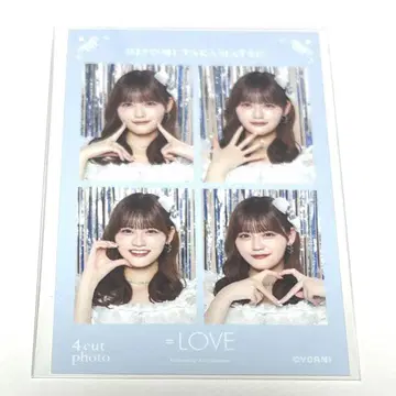 이코러브 =LOVE 4컷 포토 카드 타카마츠 히토미