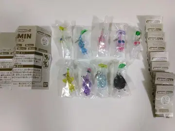 가챠가챠 피크민 메지루시 액세서리 2종 총 9가지