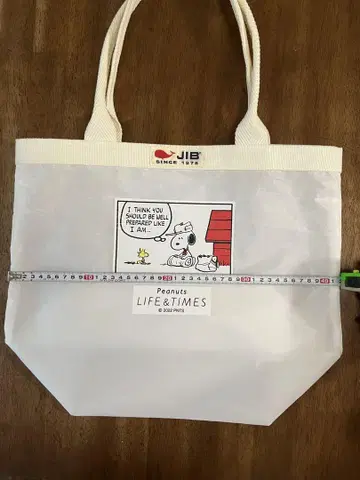 JIB 스누피 토트백 2022