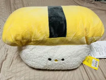 [ 새상품 미사용 ] 초밥 봉제 인형 쿠션 계란